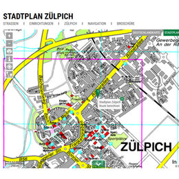 Stadtplan Zülpich